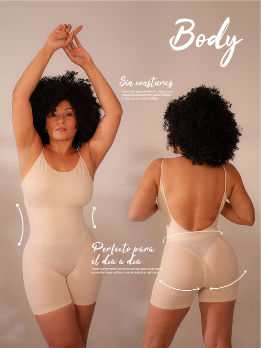 FAJA SEAMLESS ESPALDA DESCUBIERTA